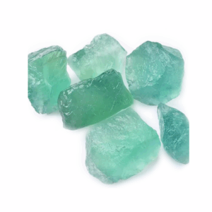 Verdant Clarity Stone — green fluorite raw crystal