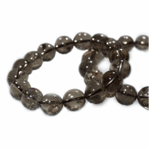 Earthbound Calm Bracelet — smoky quartz bracelet