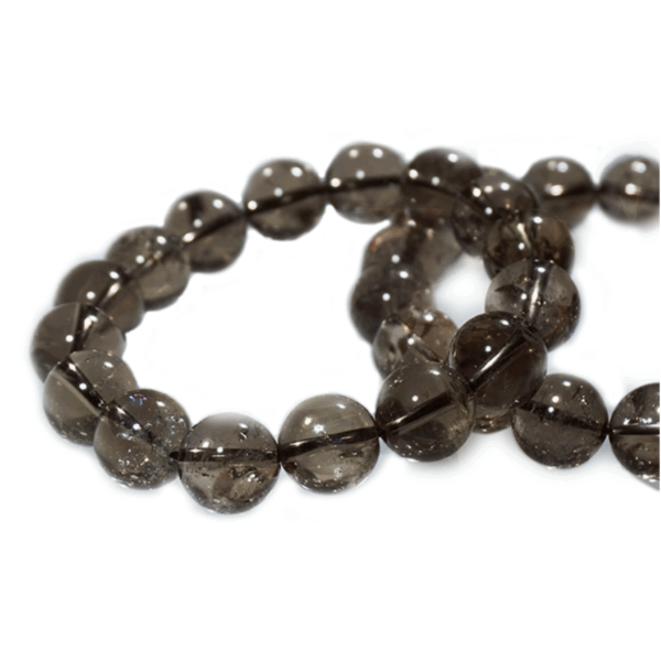 Earthbound Calm Bracelet — smoky quartz bracelet