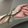 Woven Healing Heart Charm Bag Charm — Artisan Gemstone