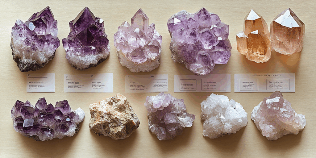 Beginner’s Guide to Crystal Origin and Quality: Unlock Their True Power 3 nimmble0570 A 21 image with raw and polished crystals such as a 1a37a4f6 a375 4959 9543 6b37b5f29294