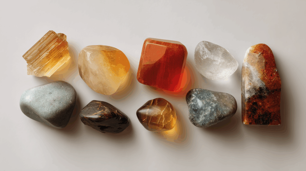Celebrate the Summer Solstice with Crystals for Energy & Light 2 sintkeinkka a collection of 7 polished crystals representing su d57ef9f9 7ab0 4b22 a32c 3e39076a33fc
