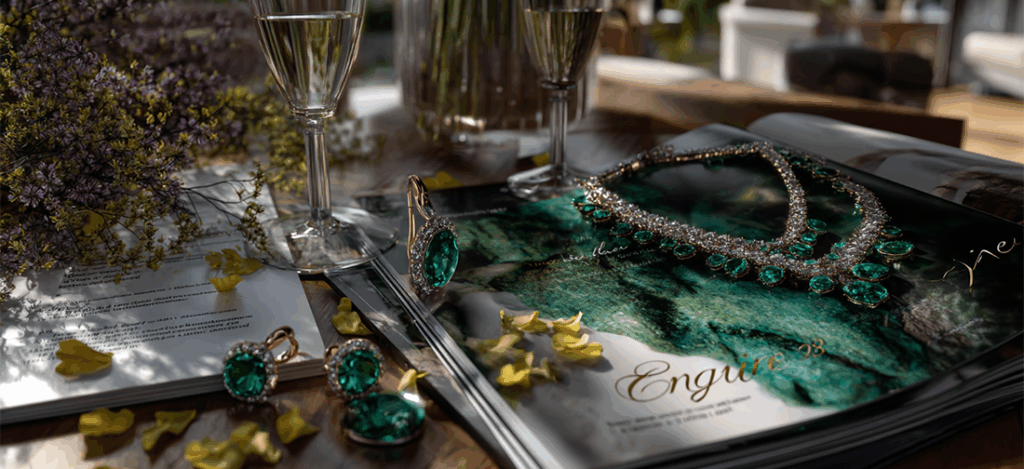 🌿 Spring’s Emerald Glow: How to Style Emerald Jewelry This May 1 Emerald jewelry
