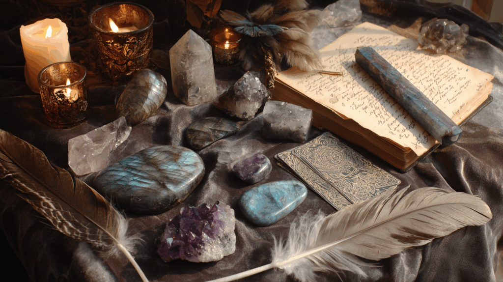 boynextdoor0845 A mystical flatlay of intuition enhancing cryst 08555132 c17e 4b90 b2bd 3d18b5e91508
